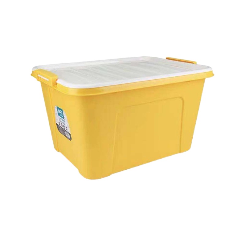 DP 茶花收纳箱 有盖 塑料箱无轮46*34.4*25.2cm 25L(1个装)