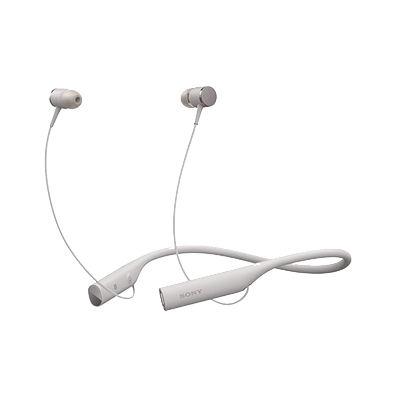 Sony/索尼SBH90C 入耳式无线蓝牙耳机挂脖颈挂式立体声带麦通话(米色)