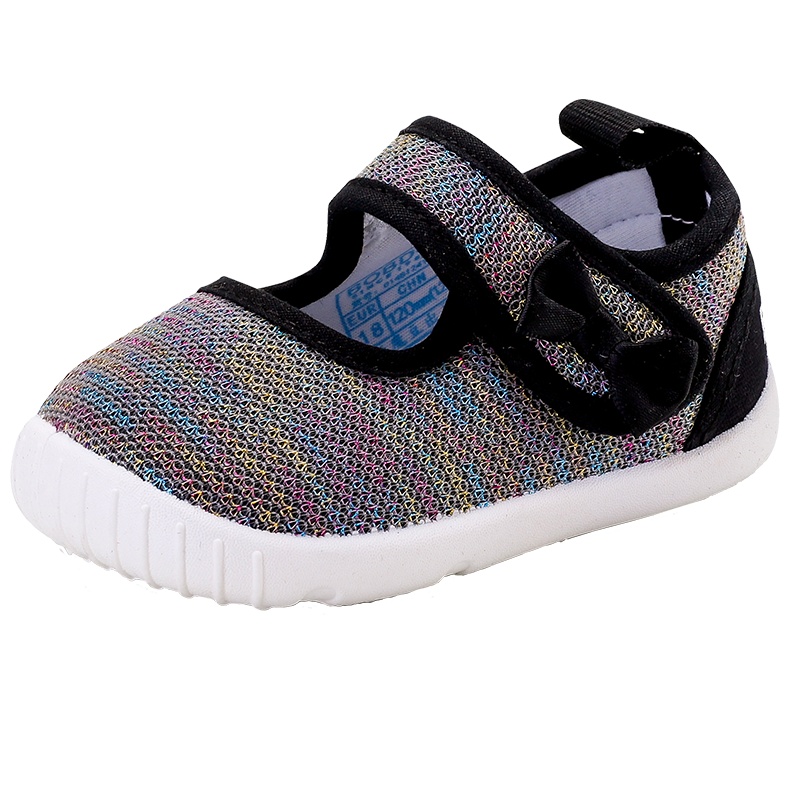 巴布豆童鞋2020春款新款宝宝学步鞋女透气婴儿鞋幼儿鞋子男软底