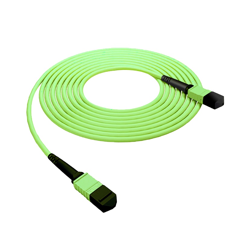 千天(QANTOP)光纤跳线OM5万兆多模100G光模块用集束光纤线12芯MPO-MPO QT-GXTX514