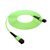 千天(QANTOP)光纤跳线OM5万兆多模100G光模块用集束光纤线12芯MPO-MPO QT-GXTX514