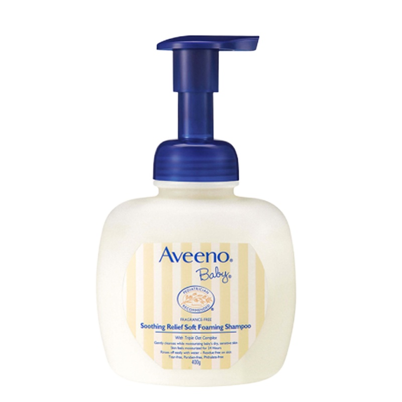 艾惟诺 婴儿舒缓柔嫩柔泡沐浴露400ml