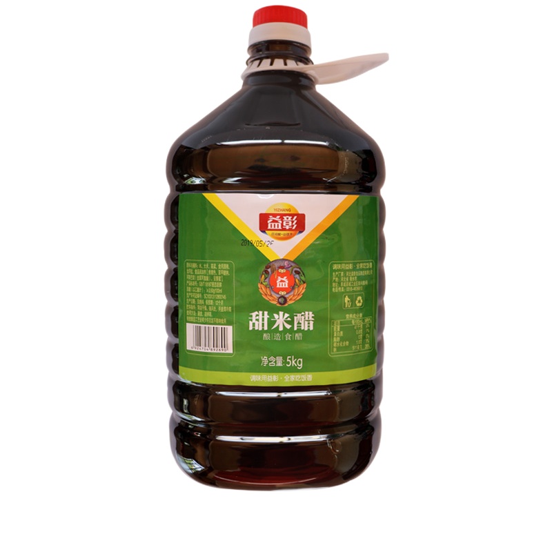 [纯粮酿造]益彰 甜米醋5kg 大米酿造食醋 饺子醋炒菜凉拌醋 火锅用甜醋 河北衡水特产