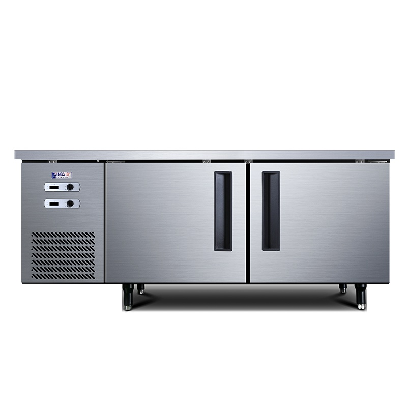 星星（XINGX）TD-258Y 1.5米冷冻工作台操作台冰柜商用保鲜冰箱冷冻奶茶店设备全套水吧台