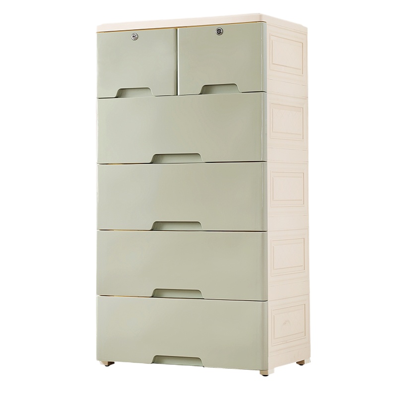 大号塑料收纳柜抽屉式5层儿童衣柜加厚玩具五斗柜组合储物柜箱子