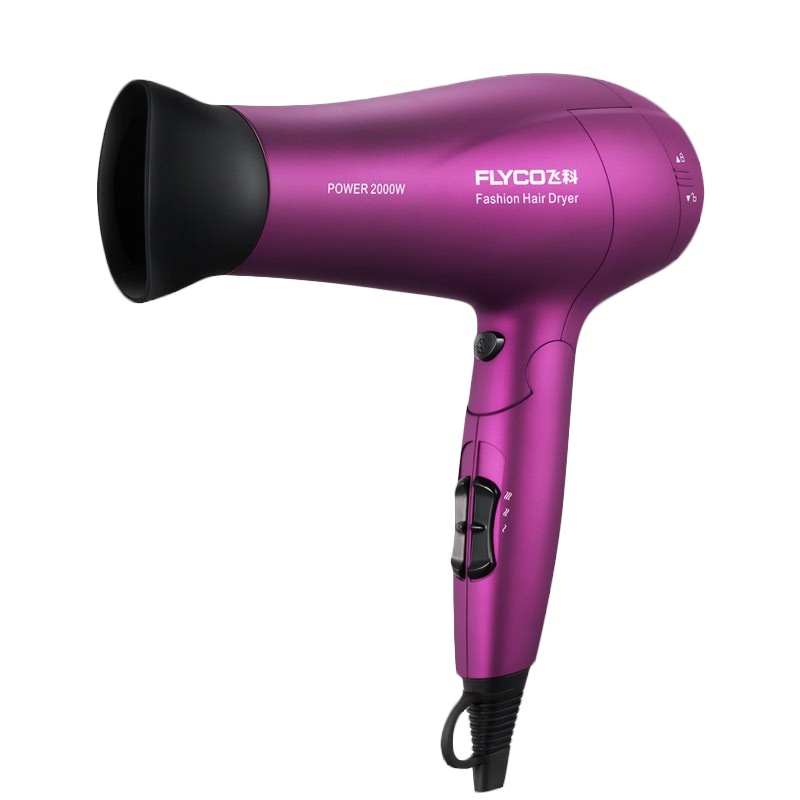 飞科 FLYCO 电吹风FH6286 1800W大功率RGB炫光温度显示智能恒温护发负离子双重过热保护多档调节电吹风