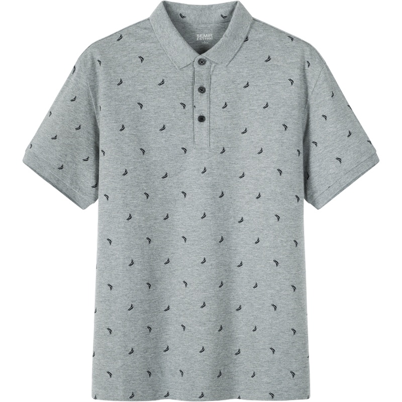 森马男士polo衫男夏季新款时尚翻领T恤衫青年休闲上衣潮流