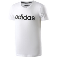 adidas阿迪达斯NEO男装LOGO款运动短袖休闲圆领T恤衫EI4709