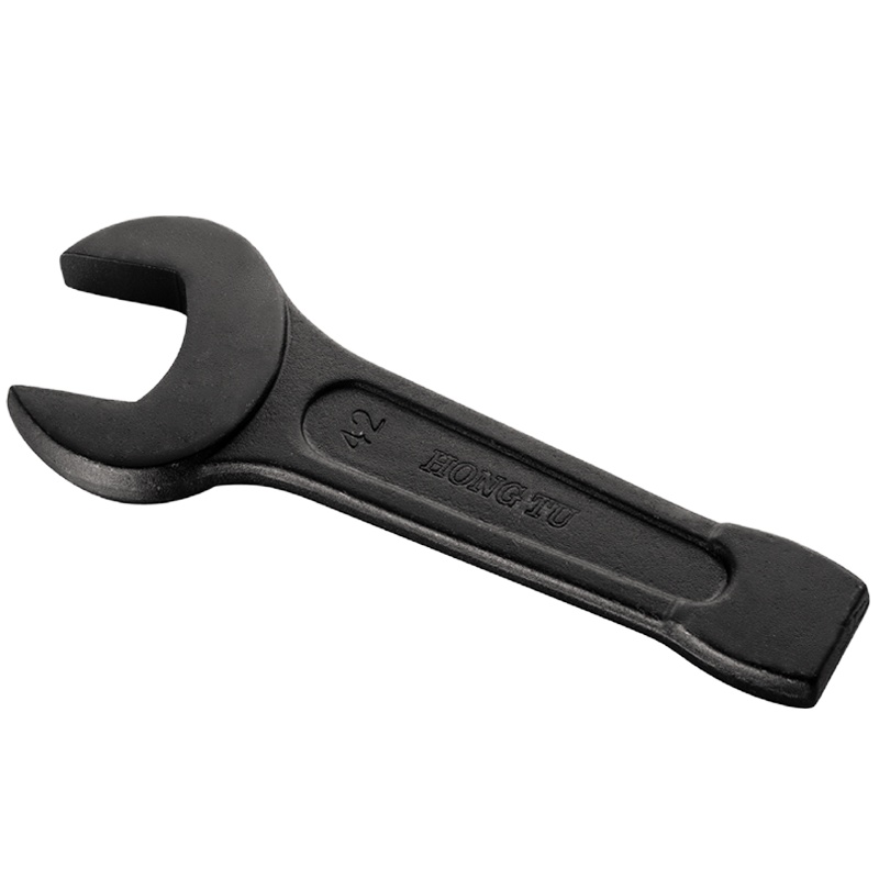 重型开口呆扳手 重型开口敲击扳手 加重型敲击扳手直柄单头开口