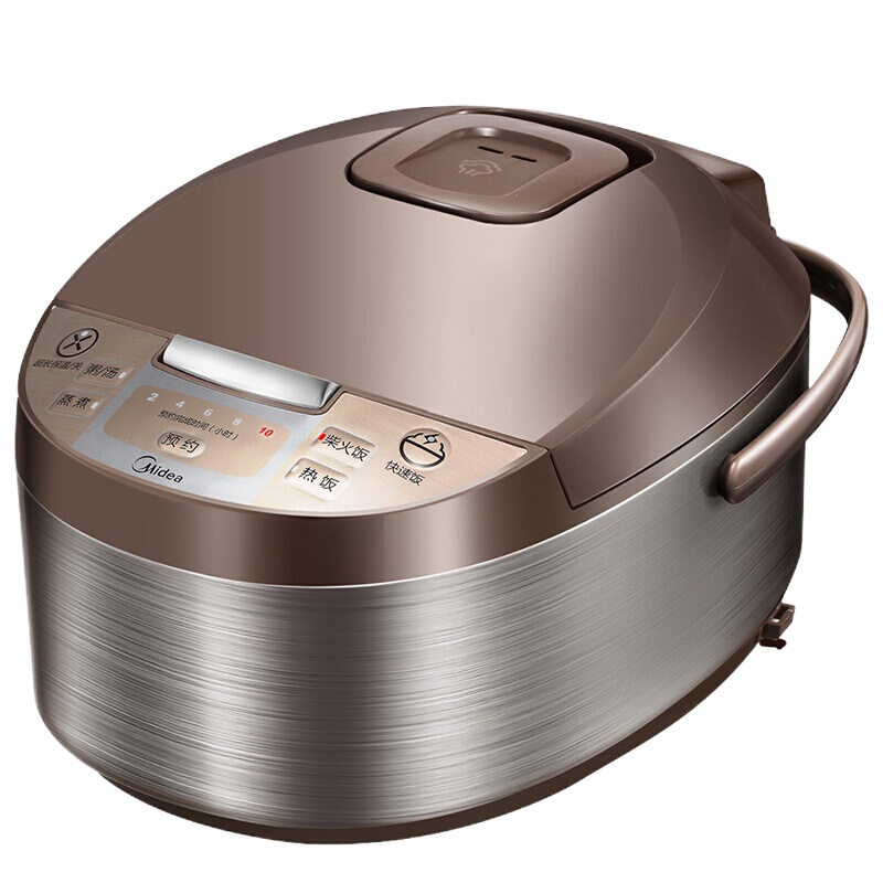 美的（Midea）电饭煲电饭锅智能预约4L家用MB-WFD4016智能 棕色 (台)