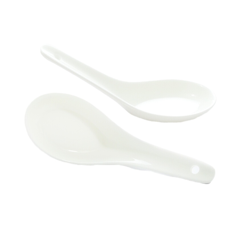 XHS骨瓷小勺骨瓷平底小勺143*38*10mm(15把起订)