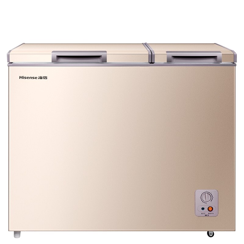 海信 206升一级能效家用双温冰柜 养鲜净化冷冻冷藏保鲜柜节能商用冷柜双开冰箱BCD-206NUD 自营同款