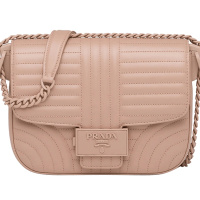【预定】20春夏PRADA Diagramme 皮革单肩包1BD217 UUI 20.5*14*5CM