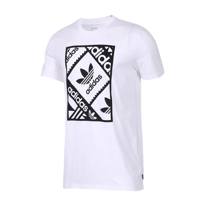 阿迪达斯（ADIDAS）男款运动休闲短袖T恤CW2360/DH4769