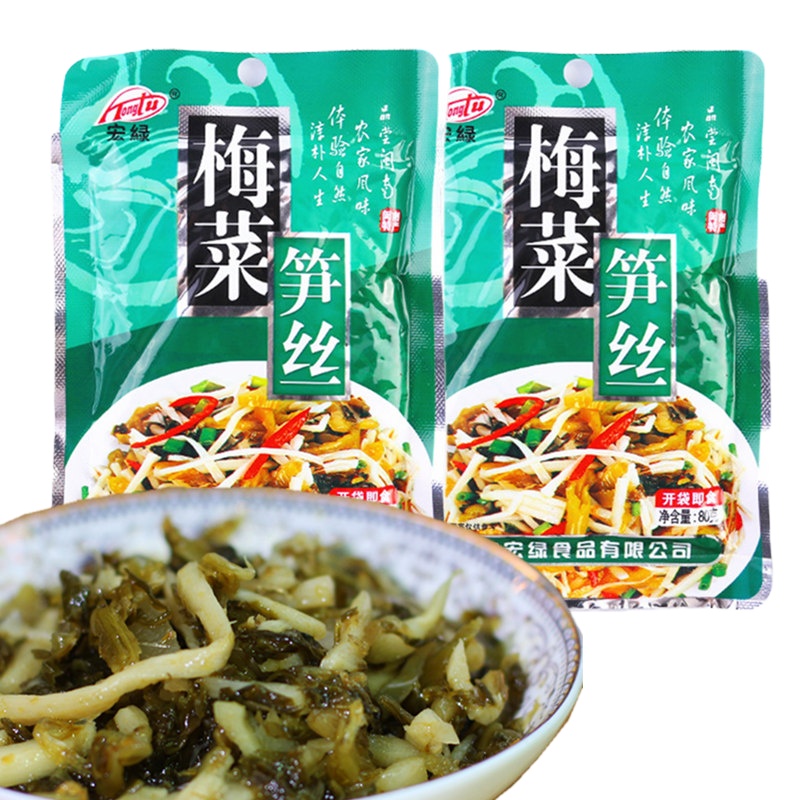 宏绿梅菜笋丝80g