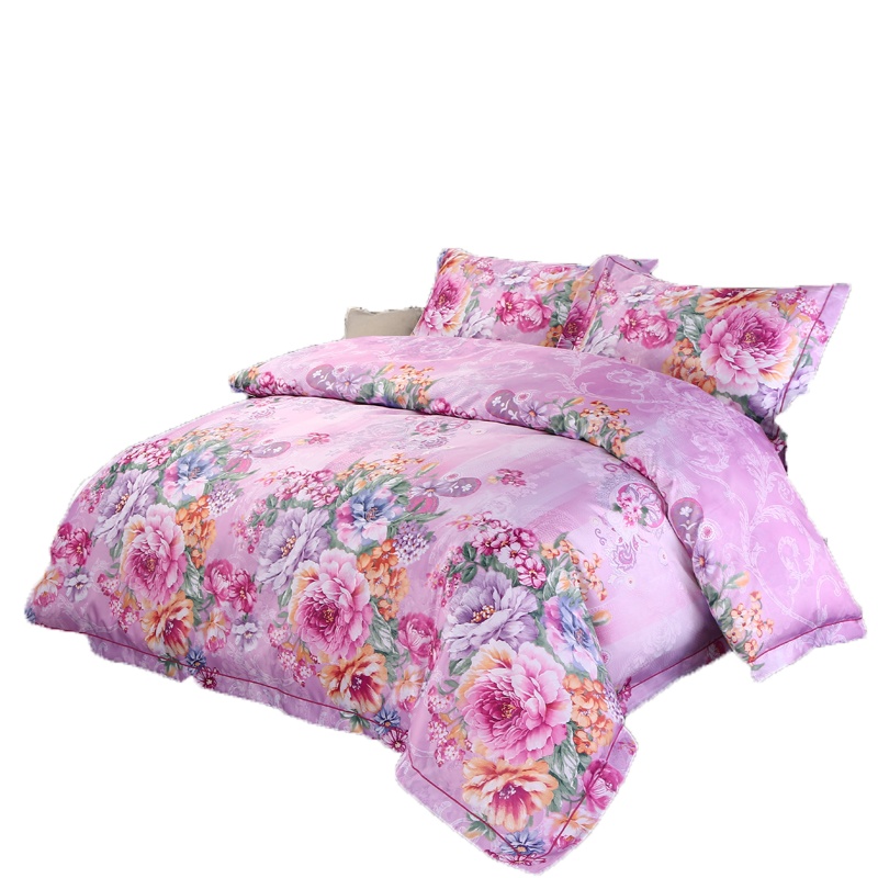 隽希家纺 法式大提花系列 全工艺斜纹四件套 多种花色 200*230cm