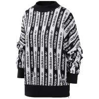 阿迪达斯三叶草女服卫衣杨幂同款运动休闲服FU1728