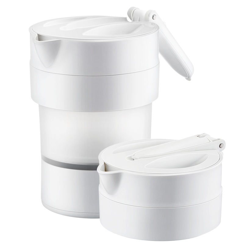 卓朗(Zoomland)电水壶 旅行可折叠电热水壶 便携式热水壶 食品级硅胶迷你烧水壶开水壶 0.6L F-031AD