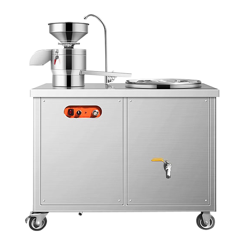 乐创(lecon)商用豆浆机 50L全自动浆渣分离早餐店大型磨浆机 LC-J-DJ02