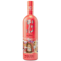 北京牛栏山二锅头52度白酒 珍品陈酿20 珊瑚红 52度1000ml*1瓶