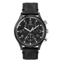 美国TIMEX天美时手表MK1 COLLECTION系列经典复古夜光编织带石英男表TW2R68700