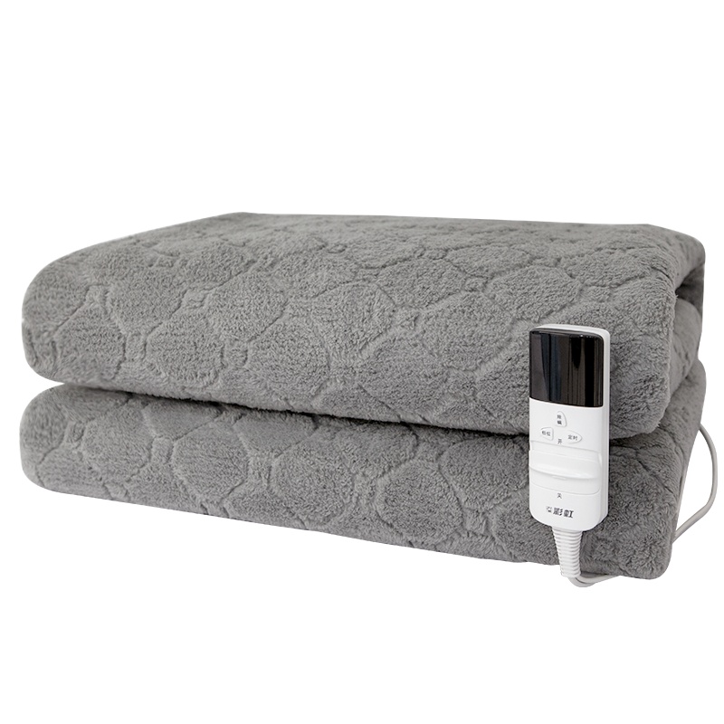 彩虹(RAINBOW)电热毯(1.8米*1.0米)单人单控小型防水温控电褥子宿舍四档定温除湿非水暖毯Q1018F-27