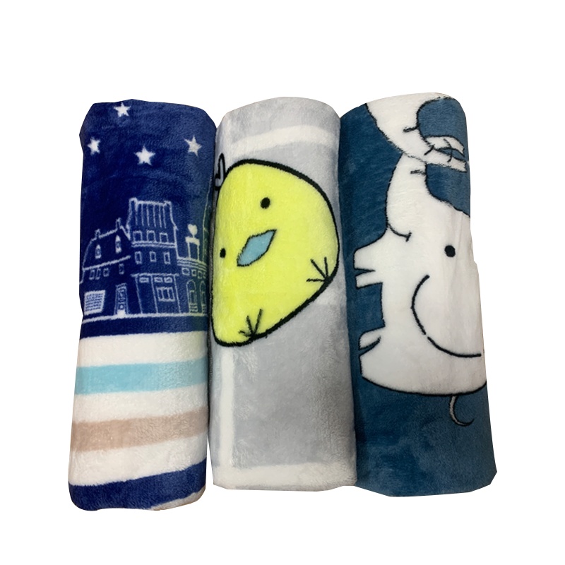 红豆家纺法莱绒毛毯700*100cm花型随机