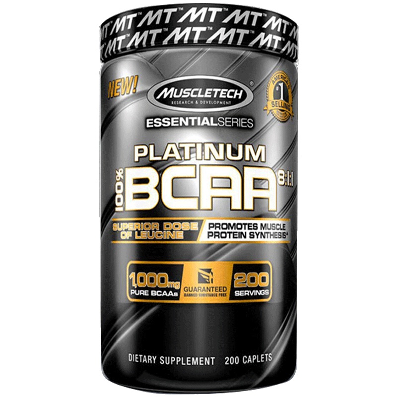 Muscletech 肌肉科技 白金支链氨基酸胶囊 200粒/罐 美国进口 其他 240克