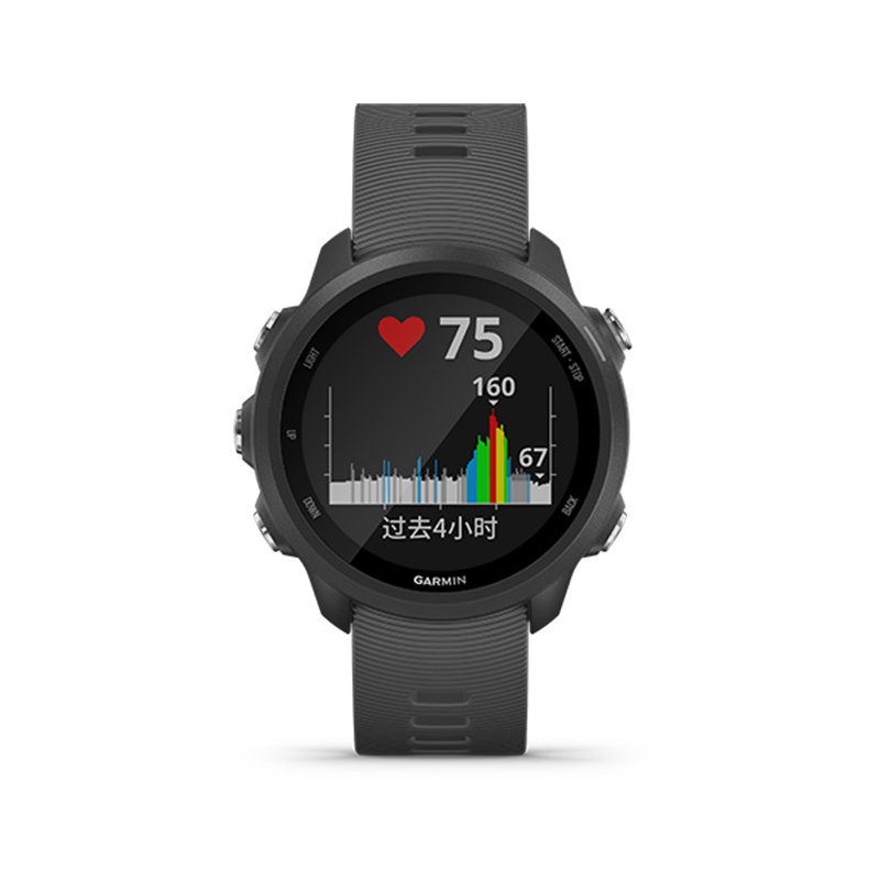 Garmin佳明Forerunner245高阶跑步心率运动智能功能手表旗舰防水50m(神秘灰)