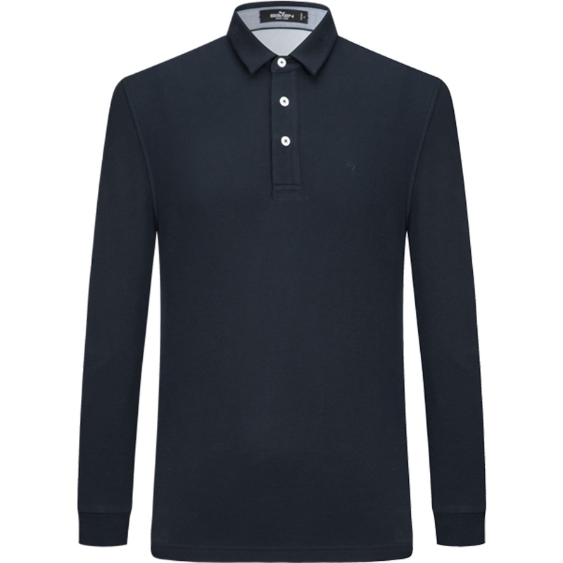 柒牌SEVEN男装POLO衫2020春商务休闲男士长袖T