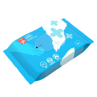 GB好孩子婴儿专用75%医用酒精棉片一次性灭菌消毒湿巾10片*5包