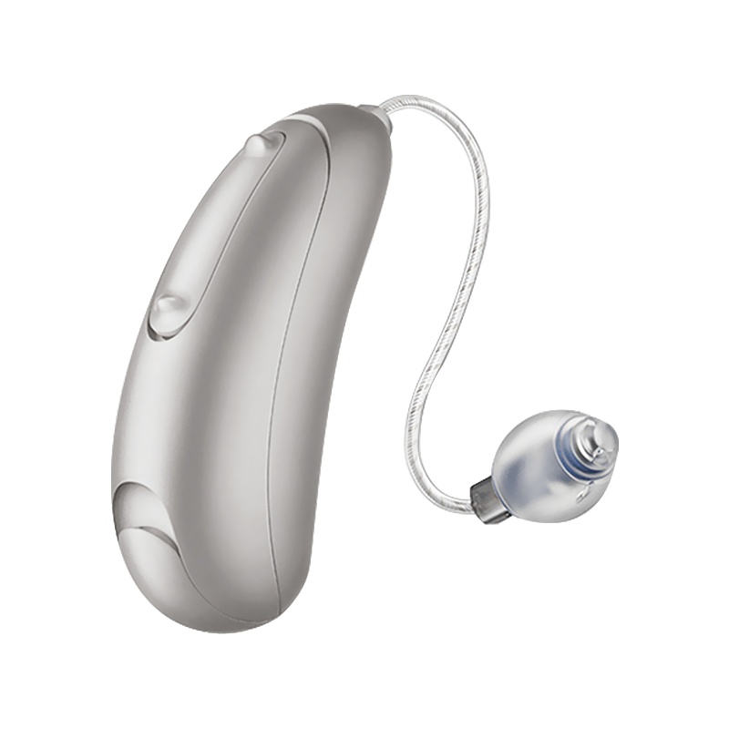 优利康助听器老年人专用耳背式耳聋耳背隐形助听器年轻人 支持全国上门验配 探索号 R9M 充电款