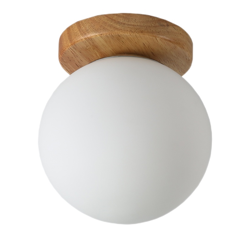 吸顶灯北欧现代简约日式实木过道灯走廊灯阳台灯入户玄关灯卧室灯