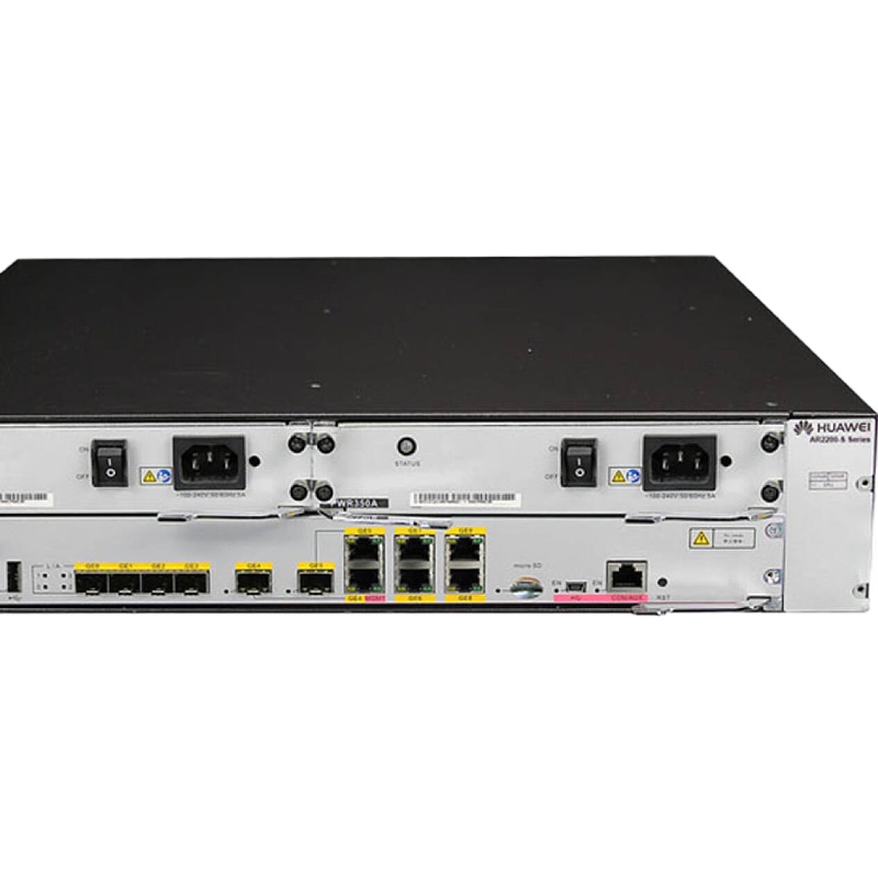 华为(HUAWEI) 多WAN口中文WEB网管企业级VPN路由器 AR2240-S DMS