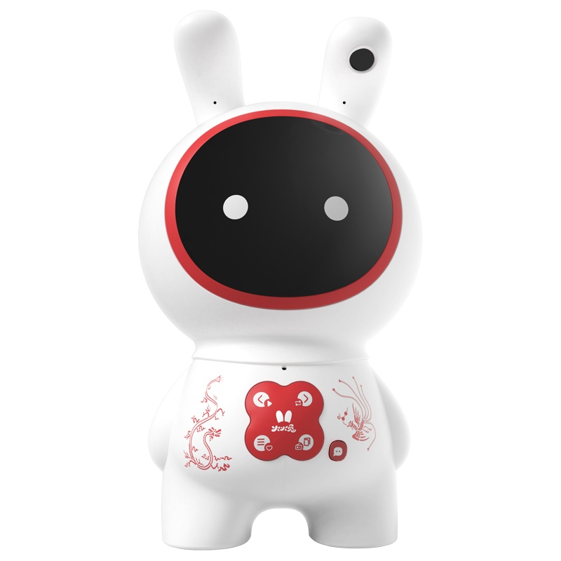 火火兔故宫文化联名款绘本阅读熏教早教机器人男孩女孩玩具智能故事机J7pro红色
