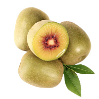 波得 四川蒲江红心猕猴桃礼盒 国产奇异果礼盒 新鲜水果 24粒4.8斤(单果90-110克)