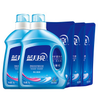 蓝月亮 2kg亮白洗衣液-薰*2+1kg亮白洗衣液袋-薰*3 (单位:件)