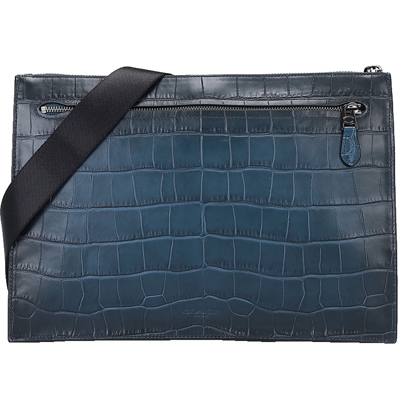 COACH 蔻驰 奢侈品 男士皮革单肩斜挎包 25992