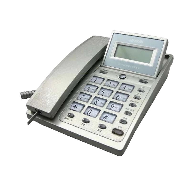 惠普6101固定电话机座机 来电显示有绳电话 流光蓝