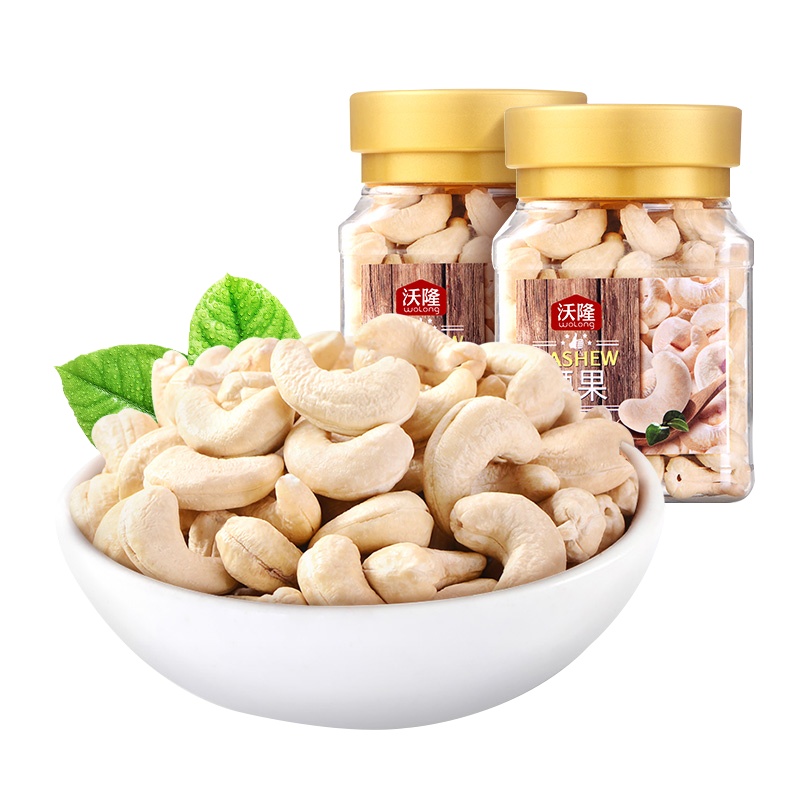 [沃隆腰果仁150g]休闲零食坚果干果炒货特产无盐焗烘焙