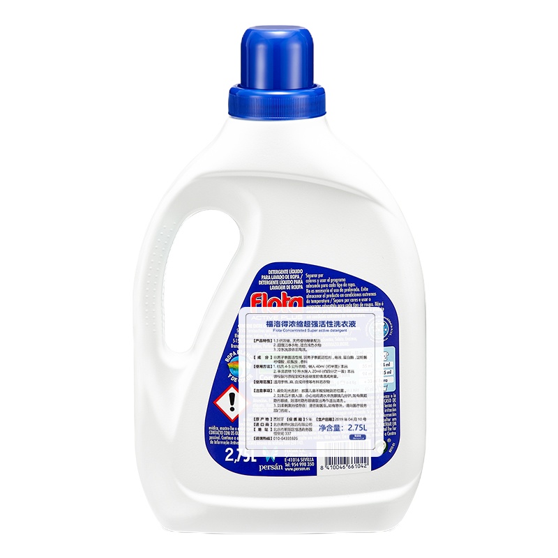 福洛得 洗衣液强效去污除菌型1.375L/瓶