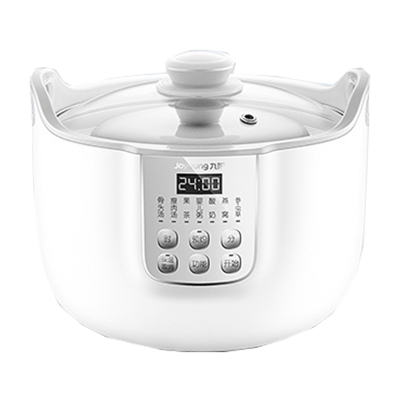 九阳(Joyoung)电炖锅 DGD1811BS 白瓷 1.8L容量 隔水炖盅 一锅三胆 全自动燕窝陶瓷家用
