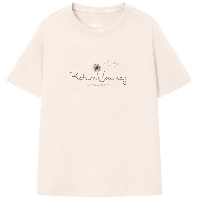 【满198减100预估价：36】森马短袖t恤女冰氧吧凉感上衣2021夏季新款图案刺绣甜美少女夏装