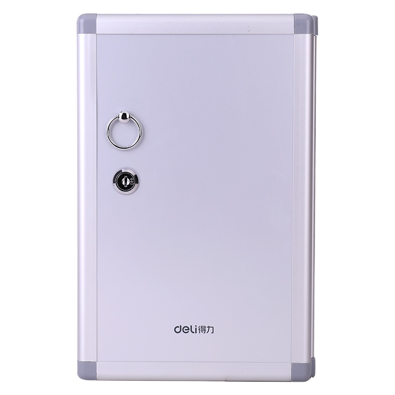 得力50800-铝合金钥匙管理箱(银)