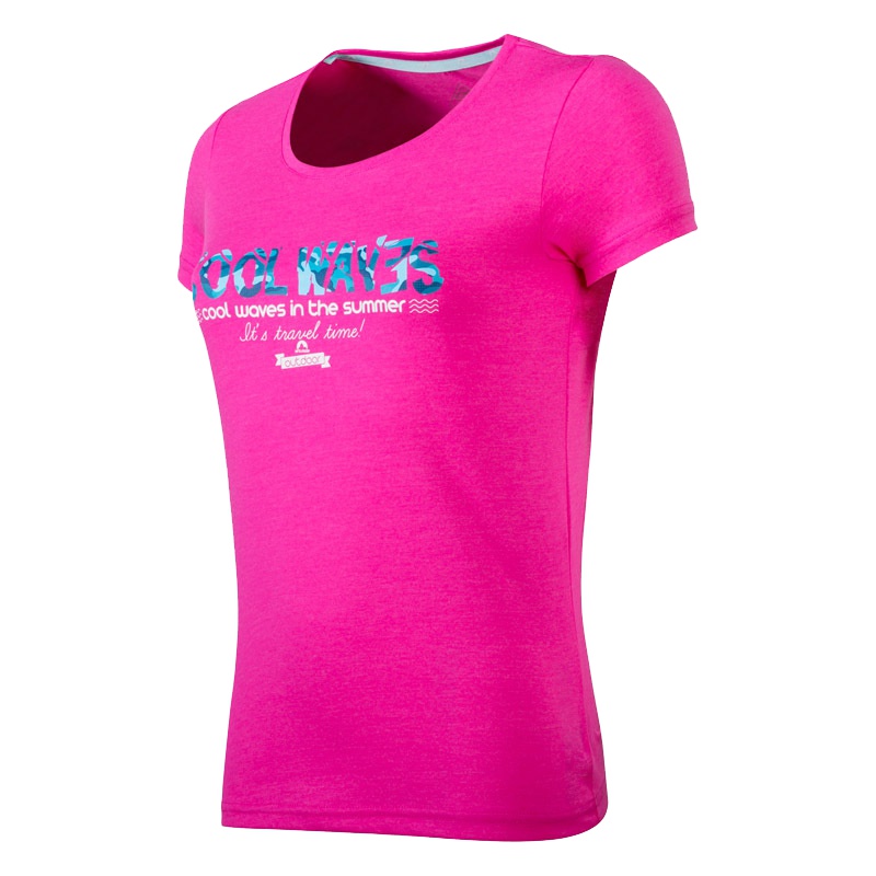 361度女装夏季圆领短袖T恤361运动休闲跑步T恤健身透气运动服Y