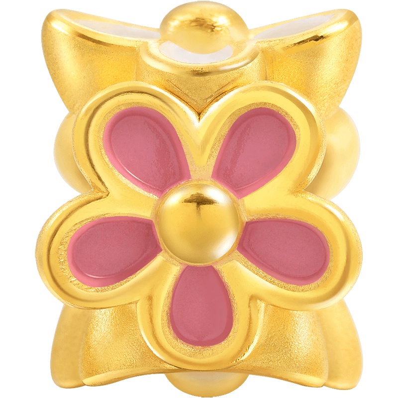 周生生(CHOWSANGSANG)黄金(足金)Charme串珠系列转运珠吊坠 89107C 定价