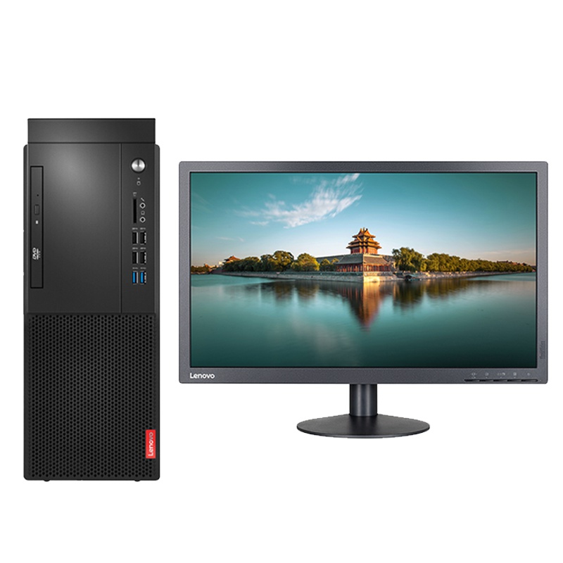 联想(Lenovo)启天M427商用台式电脑21.5英寸(i5-8500 4GB 1TB rambo光驱 W10h)