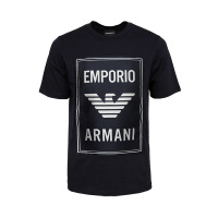 EMPORIO ARMANI 阿玛尼 男士LOGO标识短袖T恤