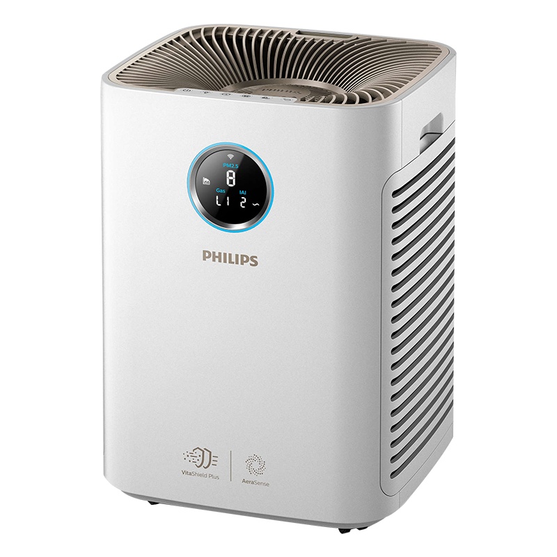 飞利浦(PHILIPS)空气净化器AC5668 除雾霾 除甲醛 颗粒物 三大数字同屏显示净化器 APP远程控制 智能数显