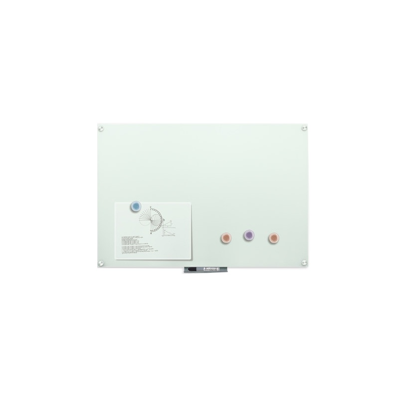 得力 120*240 白板办公教学会议公告板双面翻转写字板家教学办公黑板